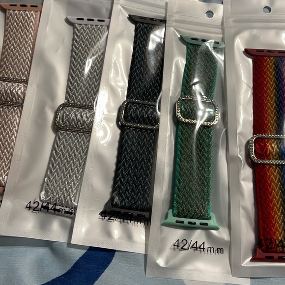 New set/6 watch bands for Apple 42/44mm - Picture 5 of 5